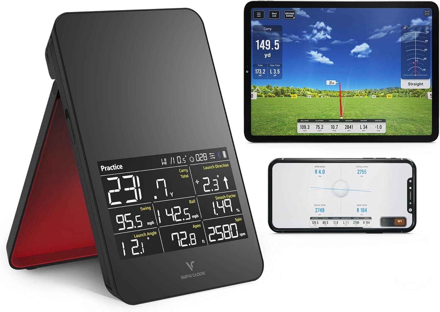 Voice Caddie SC4 Portable Launch Monitor